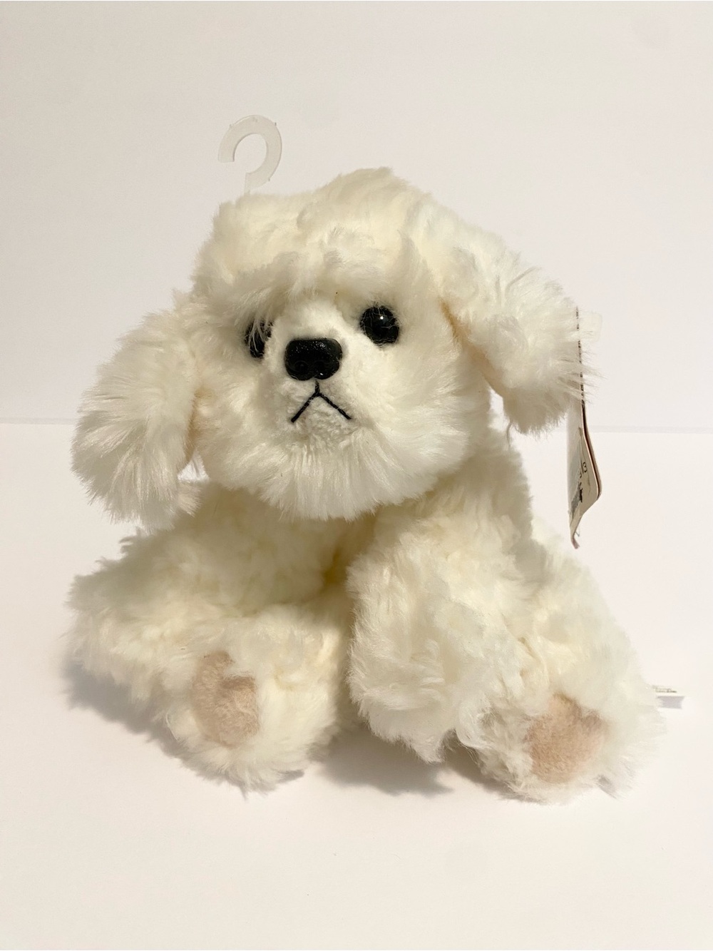 Russ Berrie Muffin Jr Plush White Bichon Frise Puppy Dog 4239 Stuffed Realistic